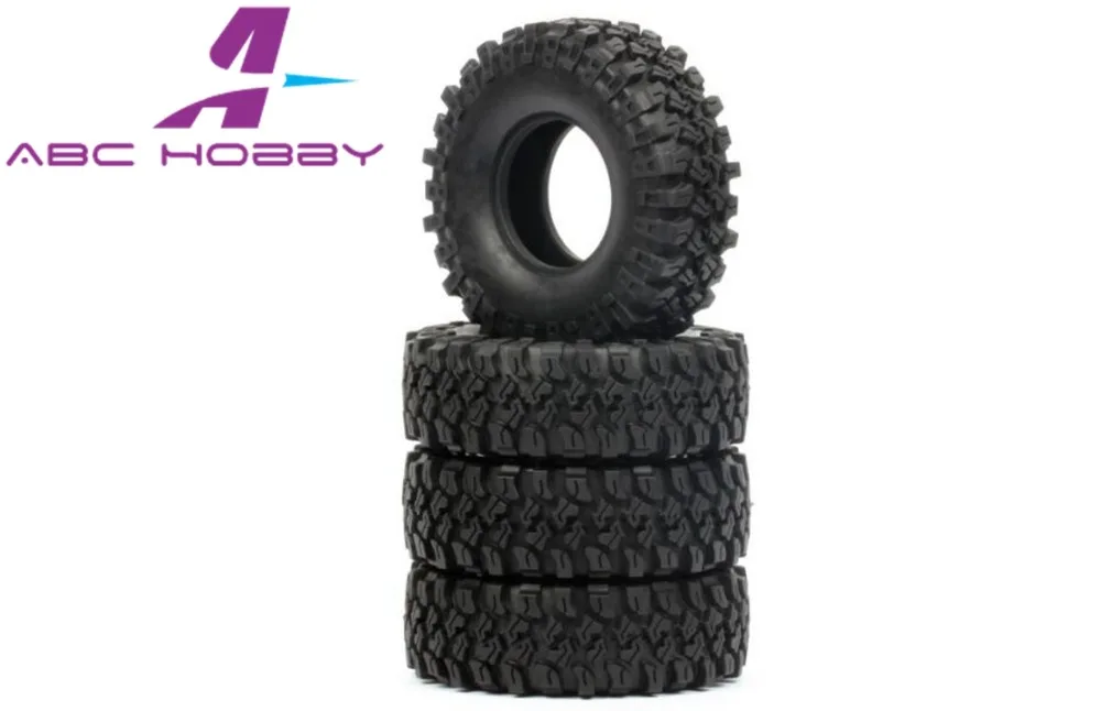 105 мм Рок Гусеничные Шины для 1/10 RC автомобиля CC01 Rc8WD D90 D110 SCX10 1 9 4 шт. tamiya Trx4 осевой