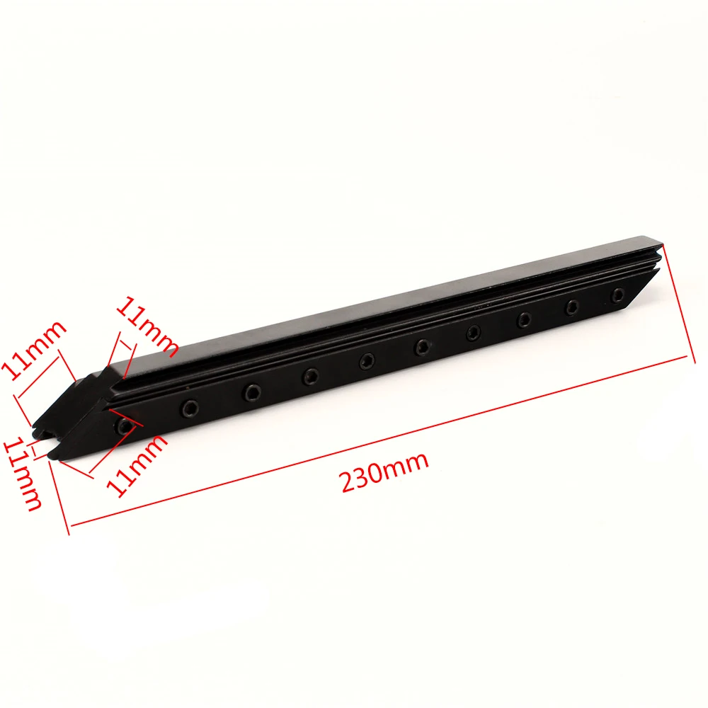 Тактические рельсовые крепления ohhunt для прицела тройная рейка 11 мм ласточкиного