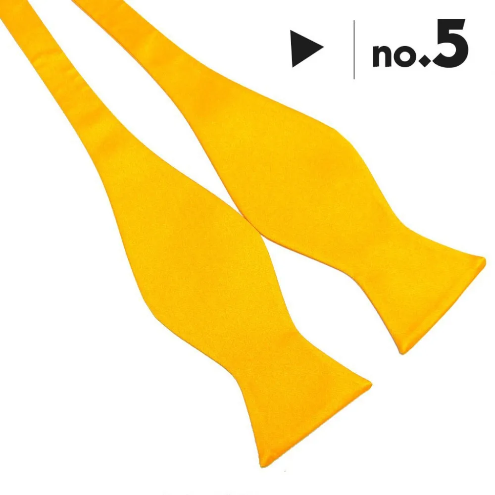 No5 10 цветов, мужские однотонные галстуки-бабочки, галстук-бабочка Gravata Borboleta, черный, красный, белый - Цвет: No5