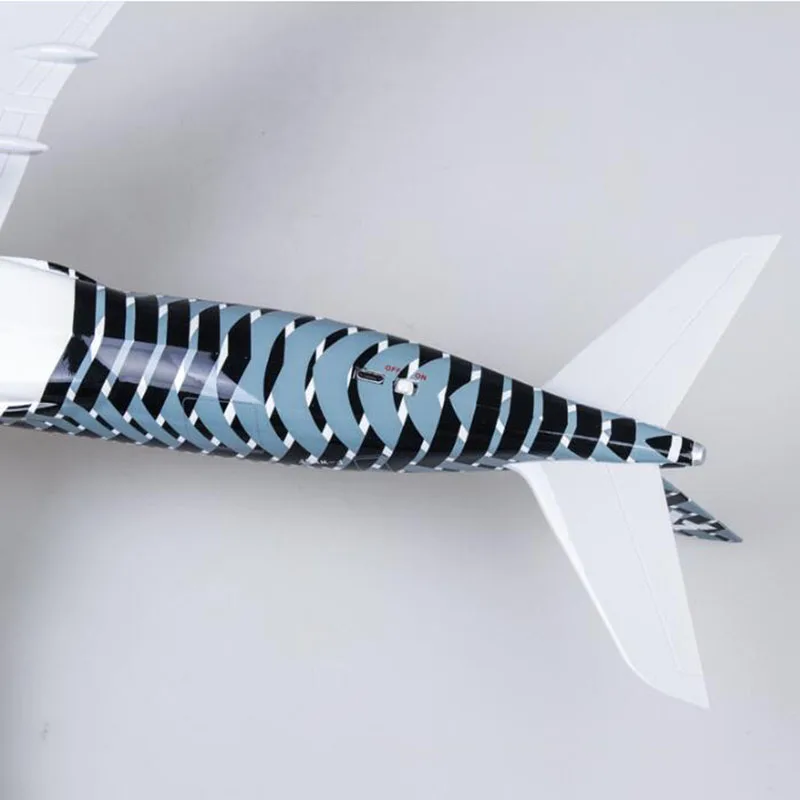 47 см 1/142 масштаб самолет Airbus A350 прототип XWB авиакомпания Модель W светильник и колеса литья под давлением пластиковая Смола самолет для сбора