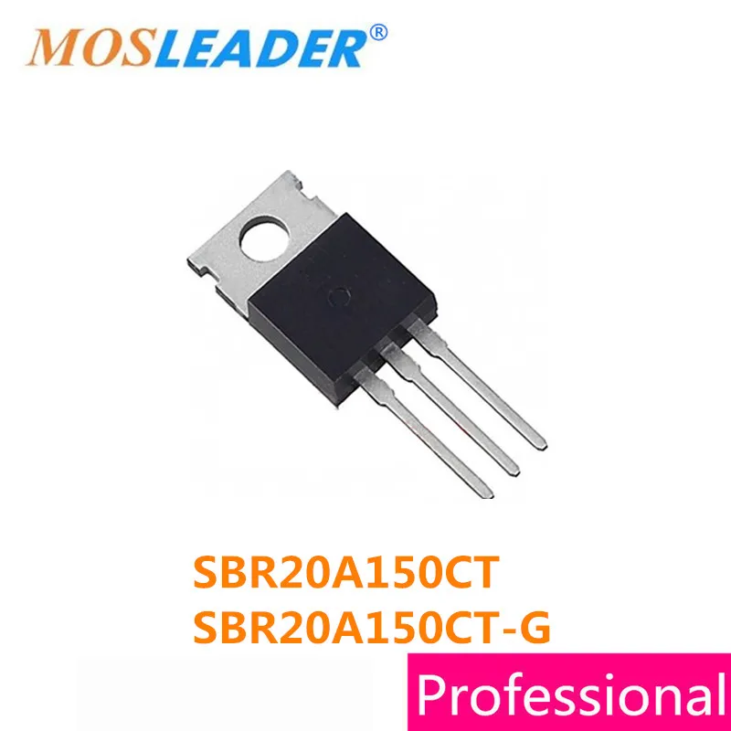 

Mosleader 50pcs TO220 SBR20A150CT SBR20A150CT-G SBR20A150 High quality