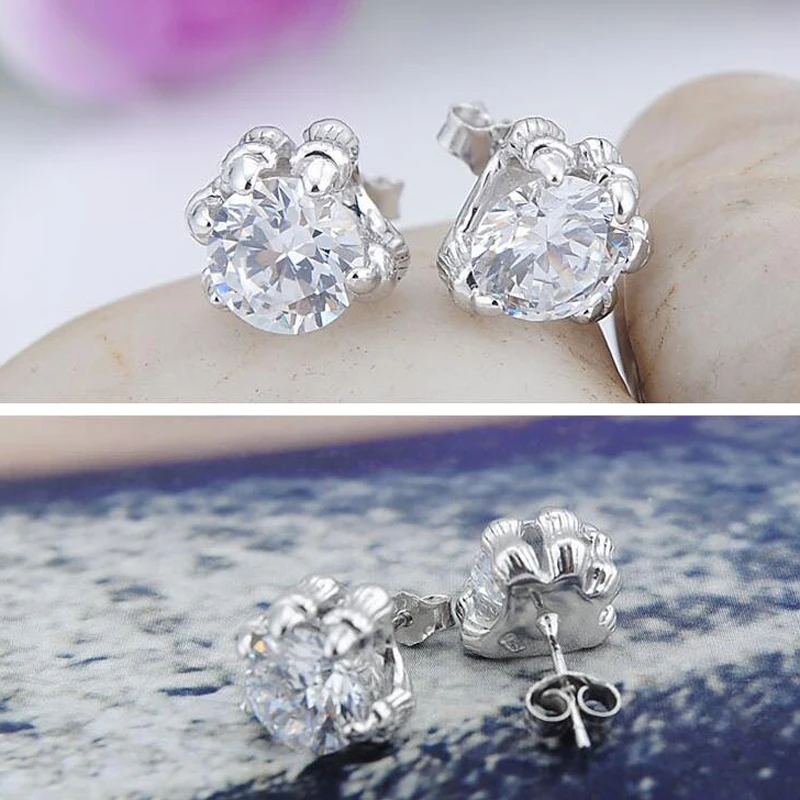 Женские и мужские серьги гвоздики из серебра 925 пробы|Серьги-гвоздики| |