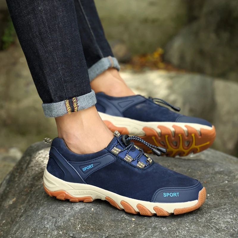 TKN 2019 Мужская обувь для пешего туризма Уличная противоскользящая дышащая