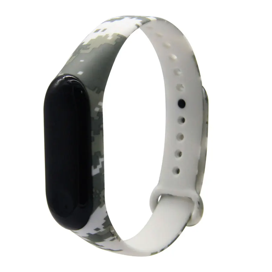 Для mi band 3/4 ремешок для mi band 3 4 аксессуары сменный силиконовый браслет для xiaomi mi 3 4 умные браслеты