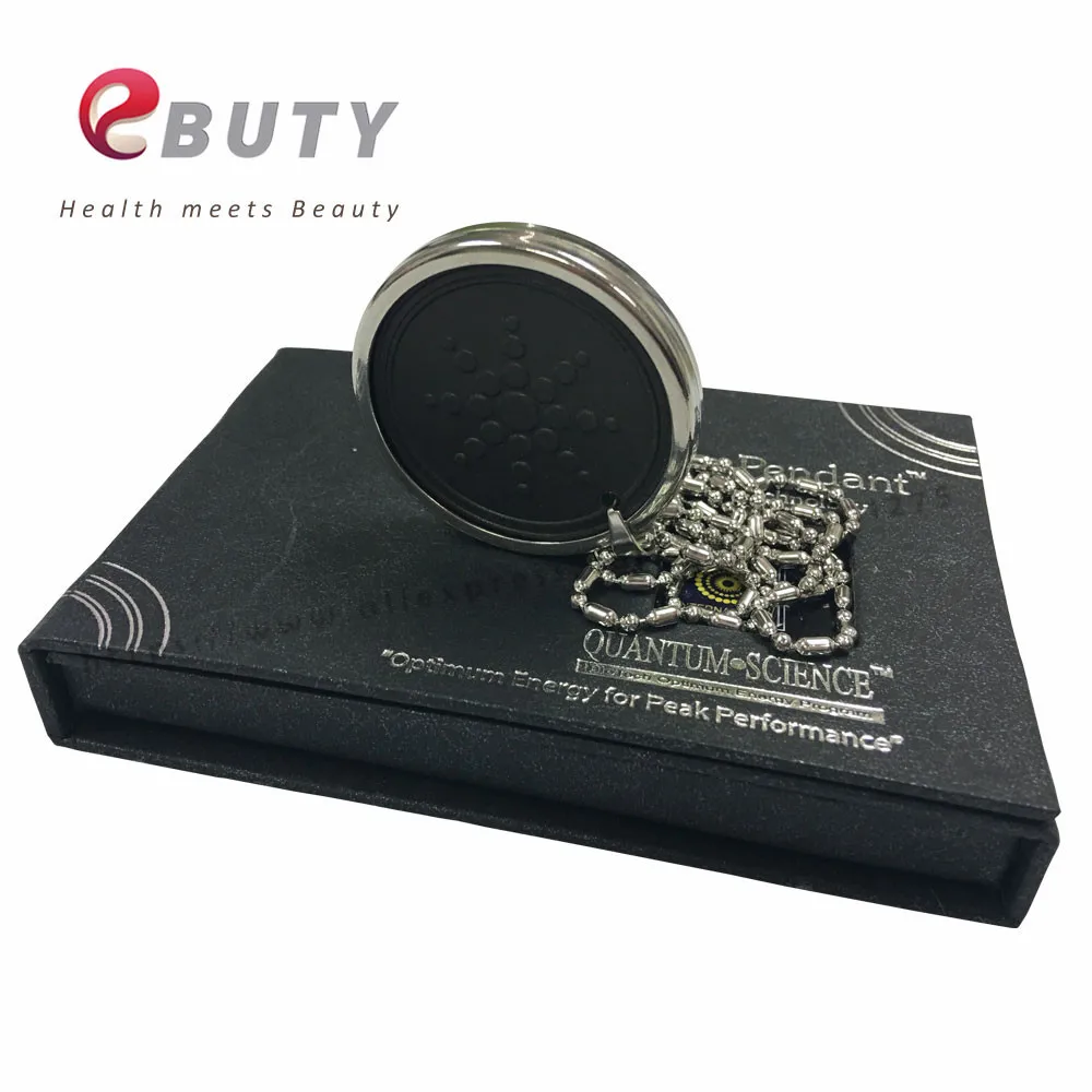 10 pcs/lot Lava Quantum Energy Pendant Charms Health Necklace with Stainless Steel Chain Fashion Jewelry Free Shipping | Украшения и