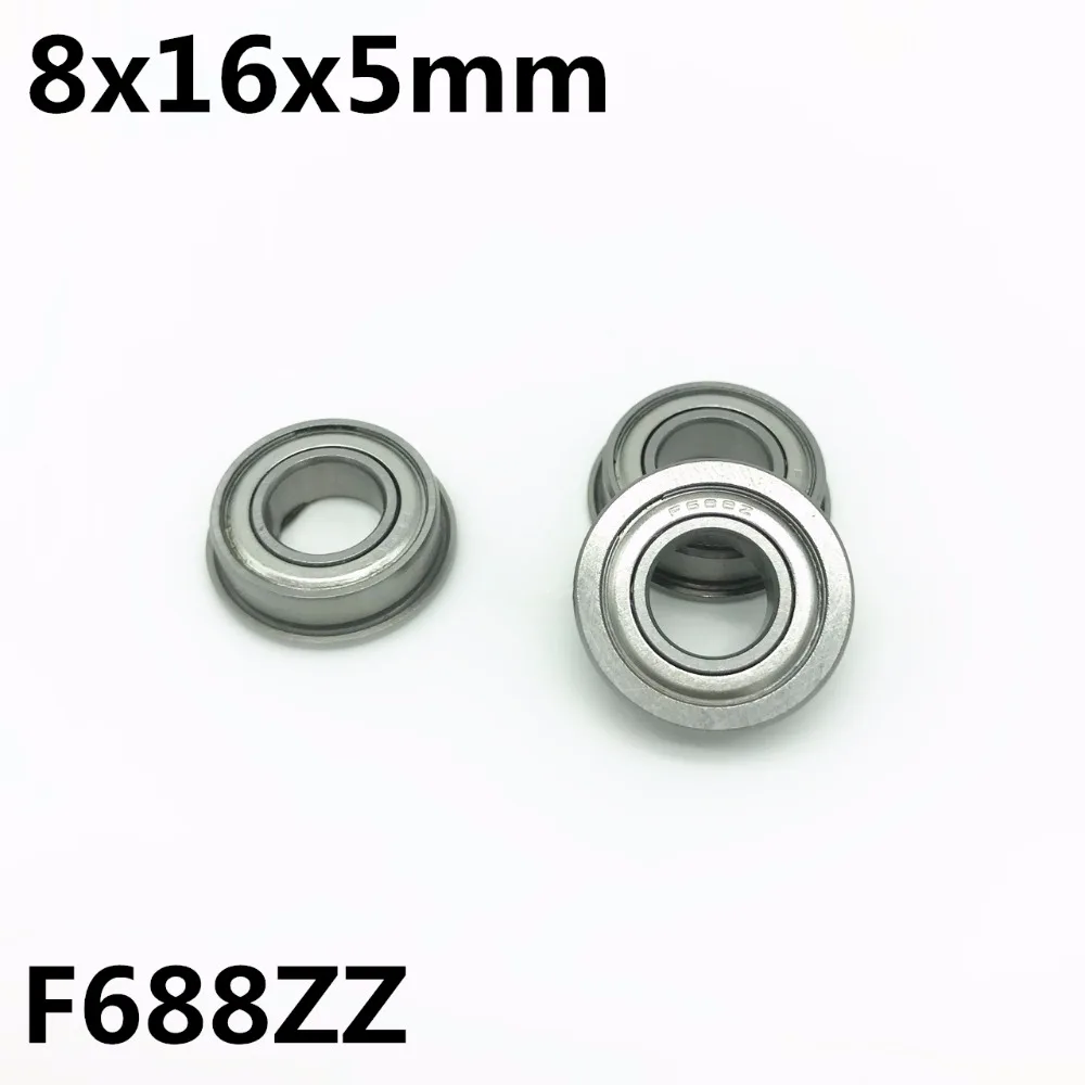 50pcs-f688zz-8x16x5-mm-flange-bearings-deep-groove-ball-bearing-high-quality-advanced-high-speed-f688z-f688