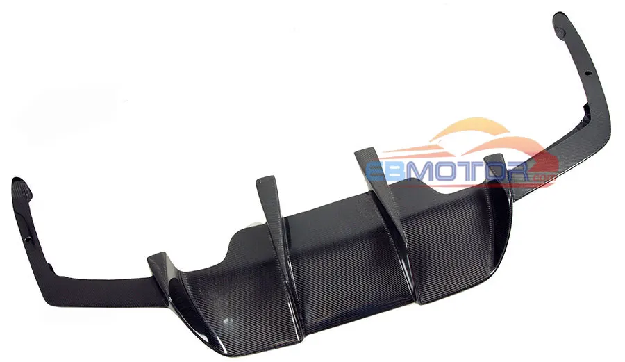 V стиль Настоящее углеродное волокно задний диффузор для BMW F06 F12 F13 M6 Grand Coupe 640i 650i