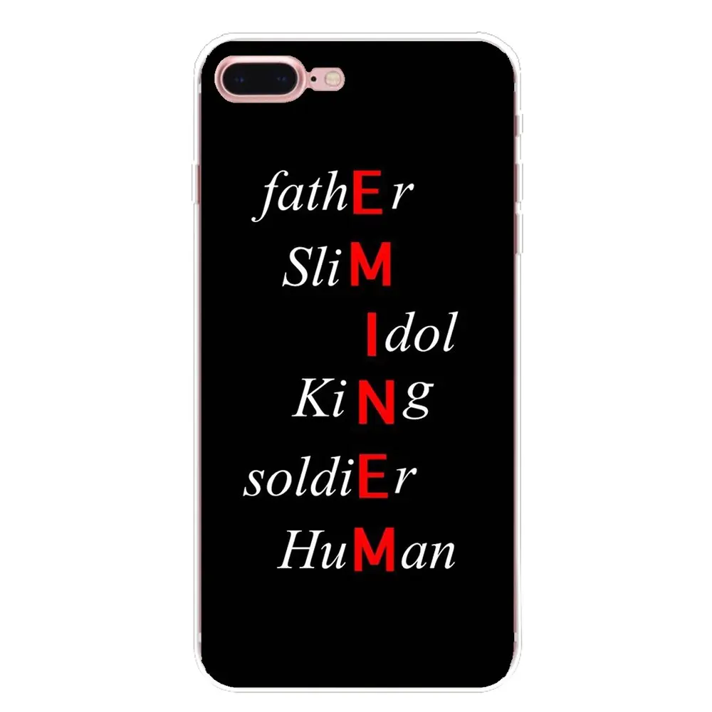 Eminem For Huawei G7 G8 P7 P8 P9 Lite Honor 4C 5X 5C 6X Mate 7 8 9 Y3 Y5 Y6 II 2 Pro 2017 Silicone Phone Shell Cover |