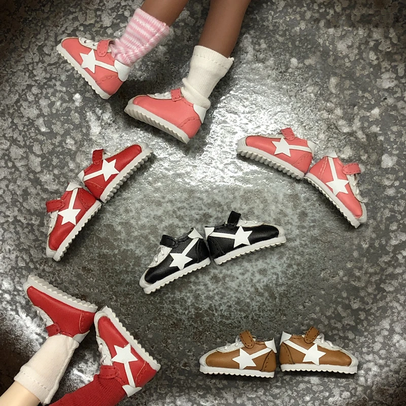 1 пара, Новое поступление, модная спортивная обувь Mini Star для Blyth, Licca, Azone, обувь Obitsu аксессуары для кукол