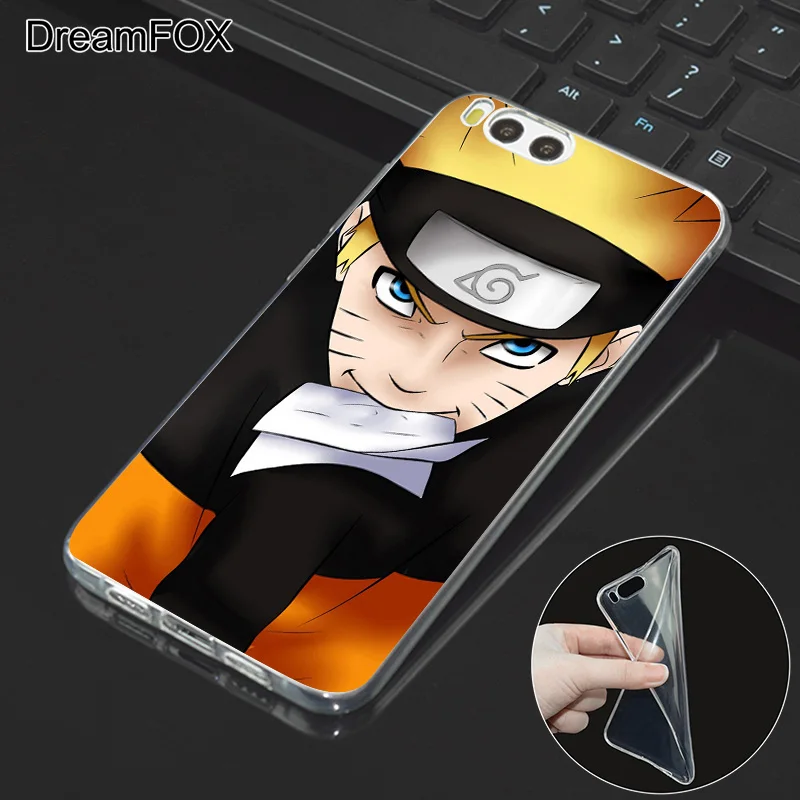 DREAMFOX M299 Generation Of Naruto Soft TPU Silicone Case Cover For Xiaomi Mi Note 2 3 4 5 6 8 SE M5 4C 4S 5C 5S 5X 6X A1 Plus |