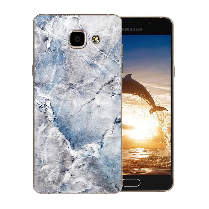 5 2-дюймовый для Samsung Galaxy A5 2016 A510 чехол гримаса шаблон Мягкий силикон (2016) A510F Чехол