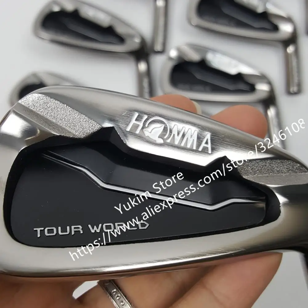 Набор утюгов для гольфа HONMA Tour World TW737p железная группа 4-10 Вт(10 шт.) черная головка стальной вал R/S
