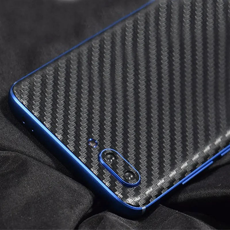 3D Carbon Fiber Back Protective Film Sticker for huawei Honor 10lite 20i 20pro Phone |