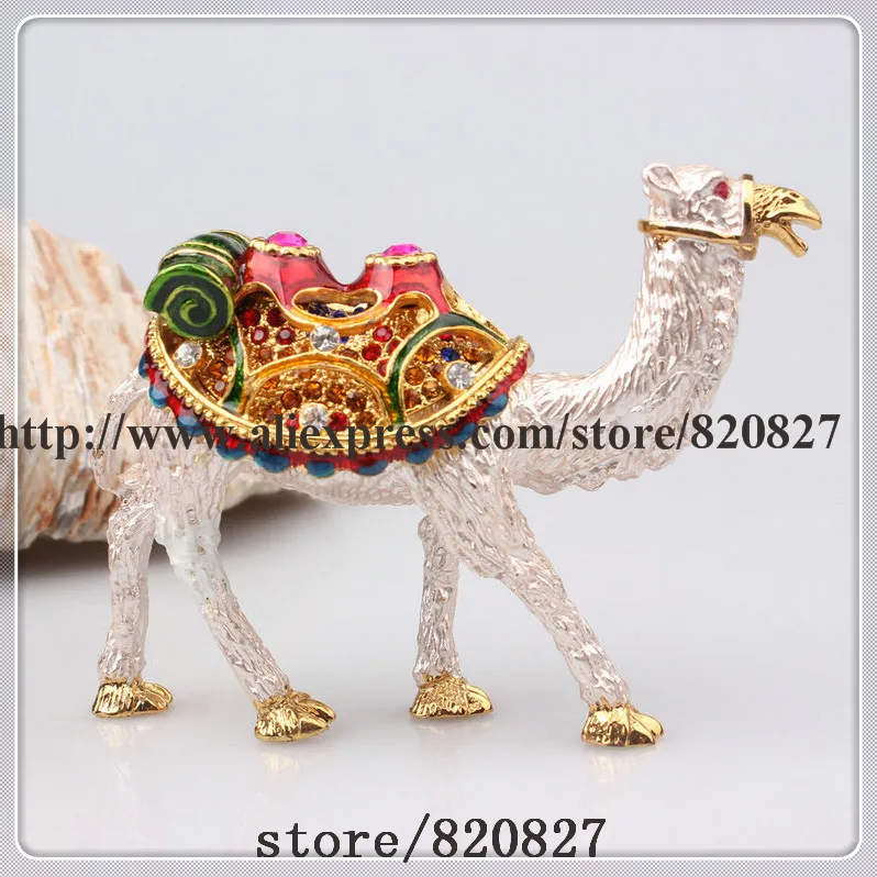 Camel ювелирные изделия с кристаллами безделушка кольцо коробка драгоценными