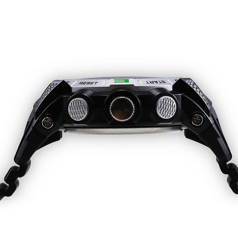 Мужские часы SMAEL большой циферблат светодиодный цифровые водонепроницаемые