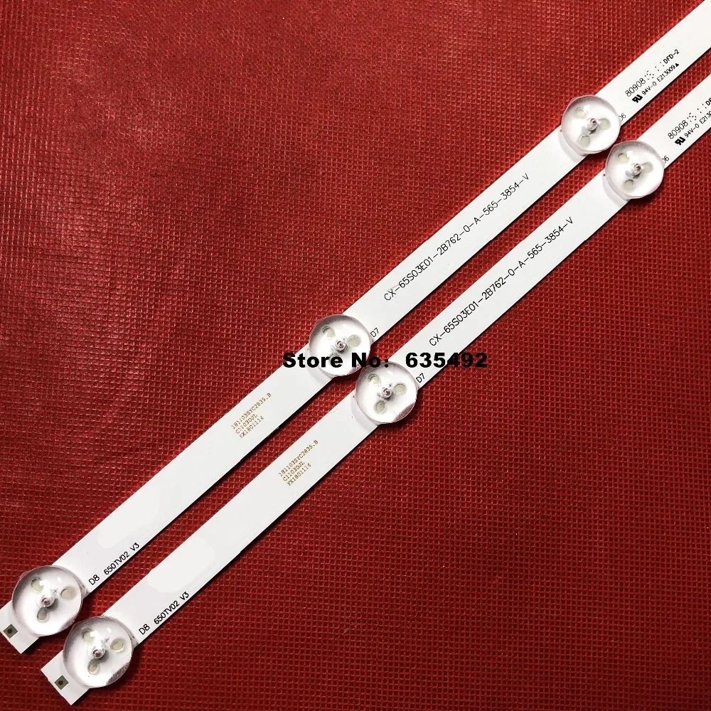 16 шт./комплект светодиодная подсветка T650HVF05.2 T650HVF05.1 650TV02 V3 LB65018 V0 _ 01 KDL 65W850C 65W855C |