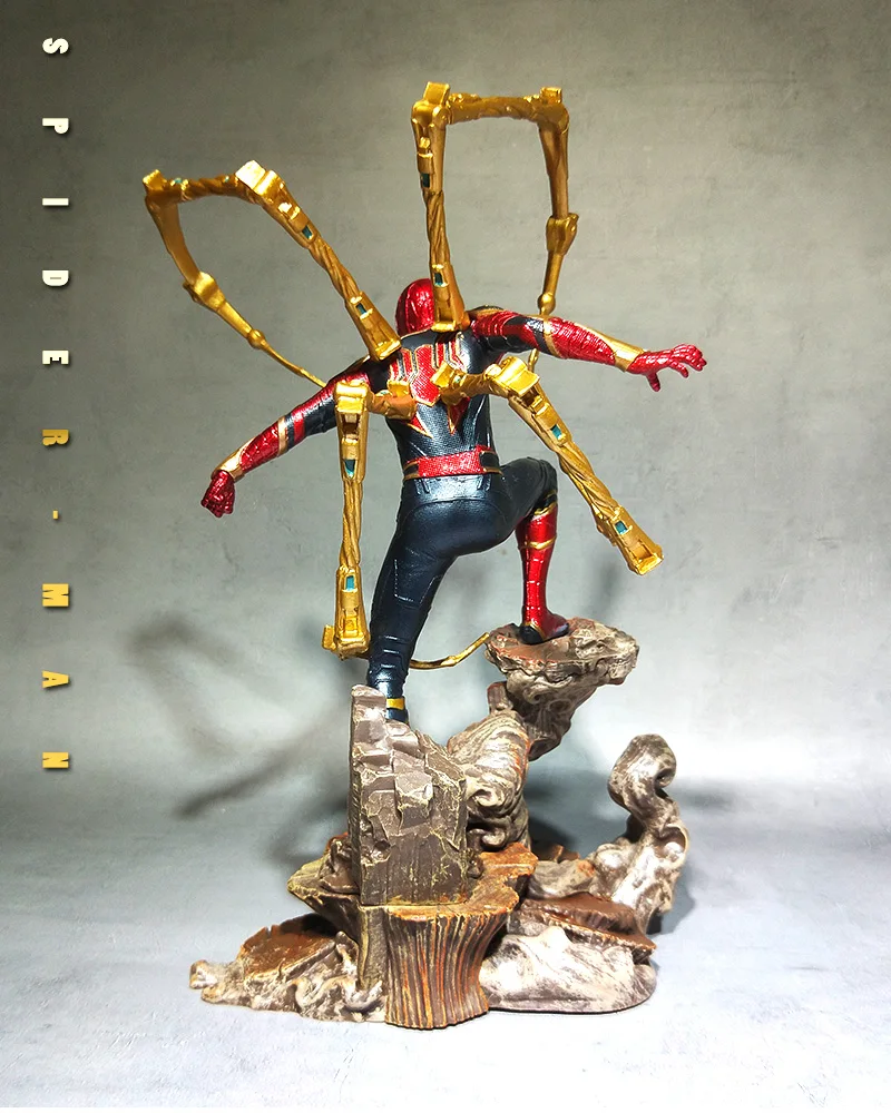 Горячие игрушки Marvel Мстители супер герой Человек паук Фигурки ПВХ далеко от дома