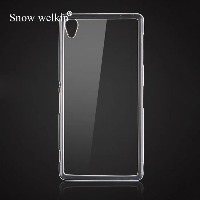 Snow Welkin Clear Silicone Soft Thin TPU Phone Back Cover Case For Sony Xperia Z Z1 Z2 Z3 + Z4 Z5 Plus mini Compact M2 M4 M5 |