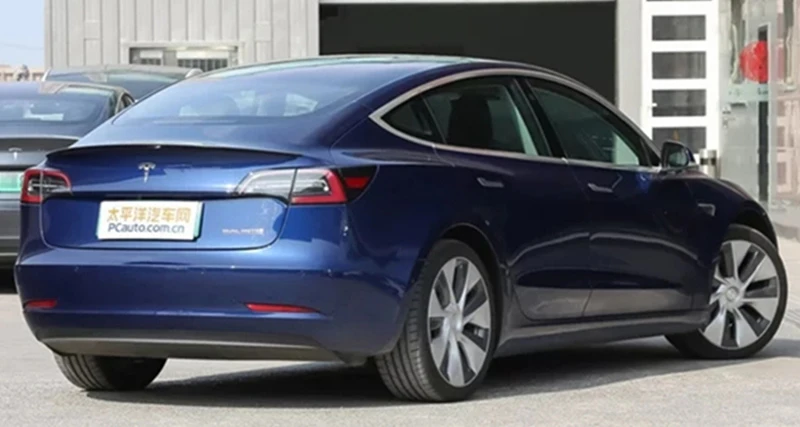 Для Tesla модель 3- заднее углеродное волокно заднее крыло багажника спойлер задний спойлер на крышу крыло багажника губы крышка багажника Автомобиль Стайлинг