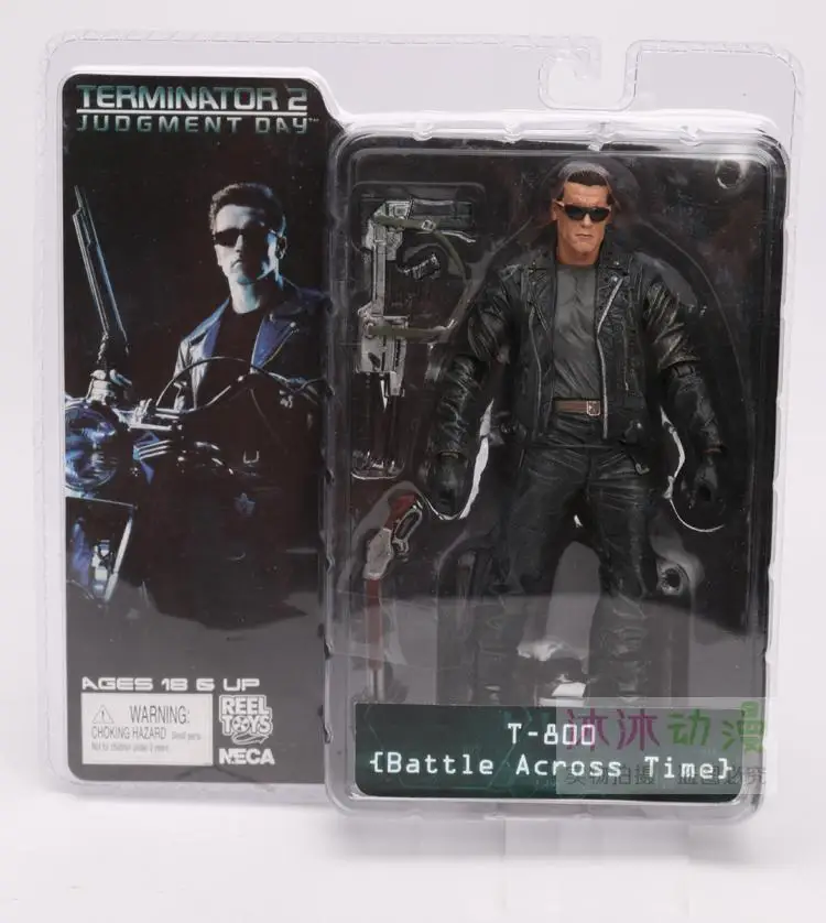 Battle Across Time NECA Терминатор 2 фигурка T-800/T-1000 ПВХ фигурка игрушка модель игрушки 7 типов 18 см - Цвет: Battle Across Time