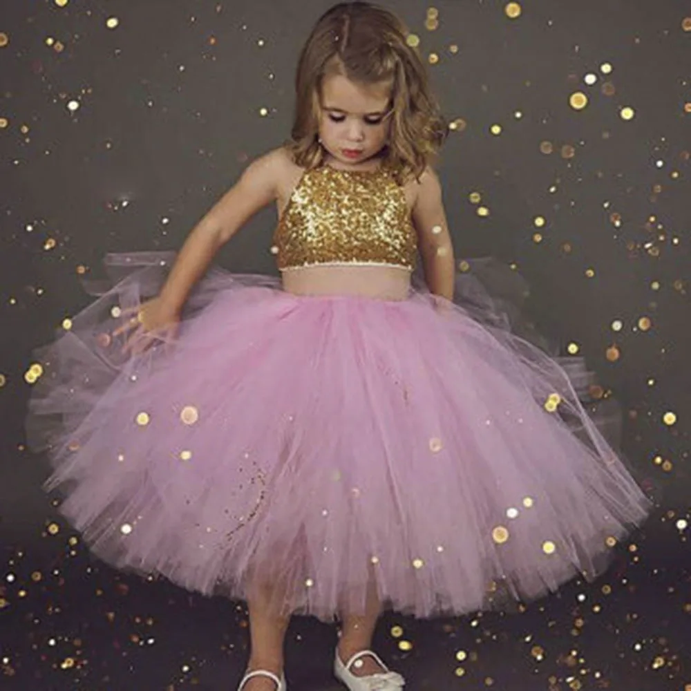 Платье принцессы с юбкой пачкой для малышей Реквизит фотосессии в день рождения