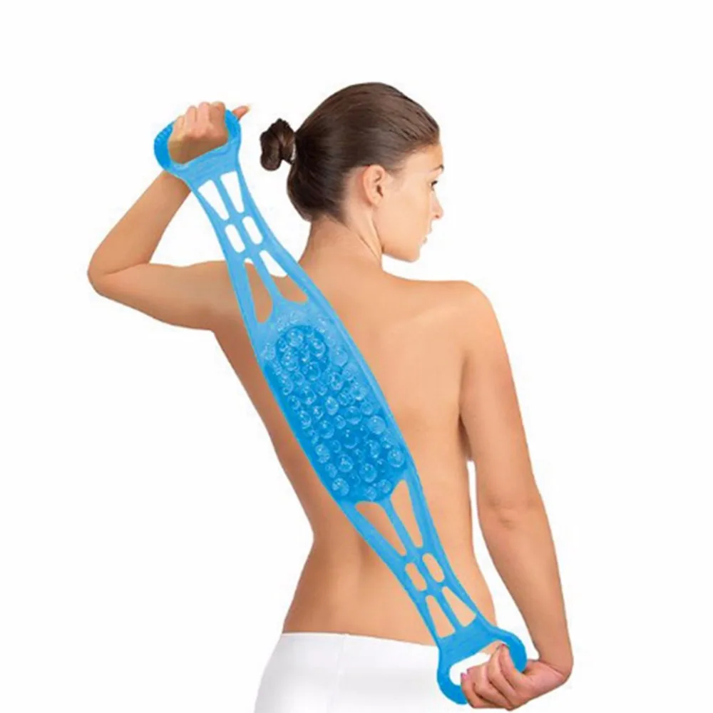 Новое поступление силиконовый двусторонний скруббер для спины все-в-одном