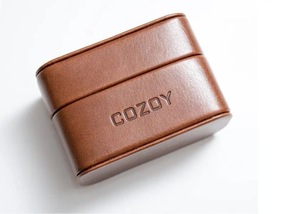 COZOY LX Портативный кожаный чехол для хранения Защитный наушников|case case|case boxcase earphone