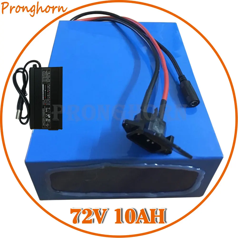 Бесплатная таможенная пошлина 72 в 10 А/ч аккумулятор для электрического