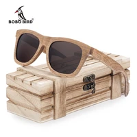 bobo bird polarized mens brand mirror eye wear women handmade original wooden sunglasses for friends as gifts dropshipping