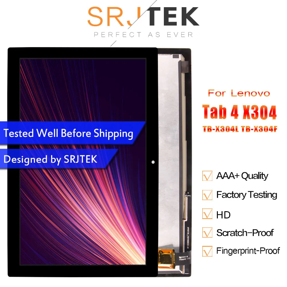 ЖК дисплей для планшета Lenovo Tab 4 X304 TB X304L экран X304F X304N сенсорный матрица с