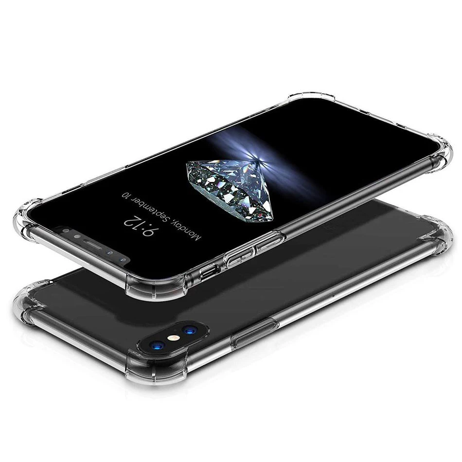 Прозрачный силиконовый чехол для телефона iPhone 8 7 6 6S Plus модный противоударный