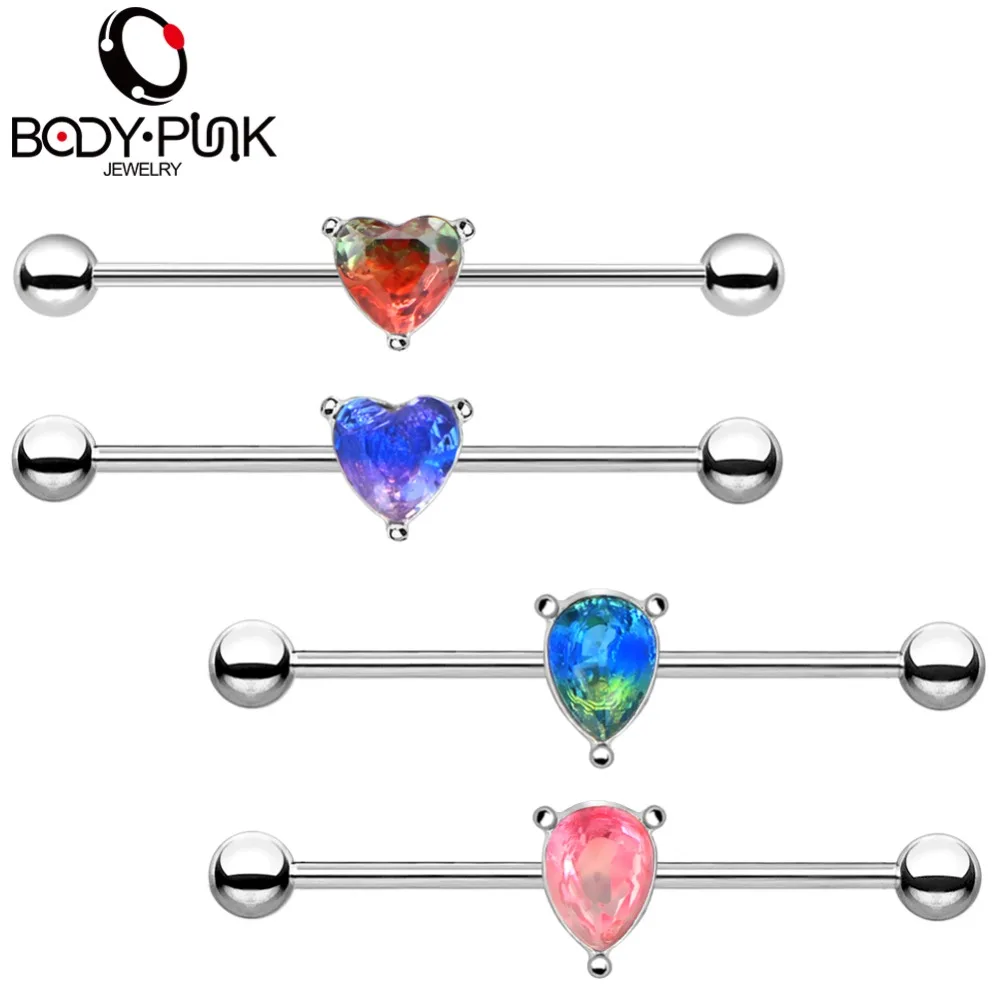 Серьга гвоздик для пирсинга тела в стиле панк|Украшения тела| |