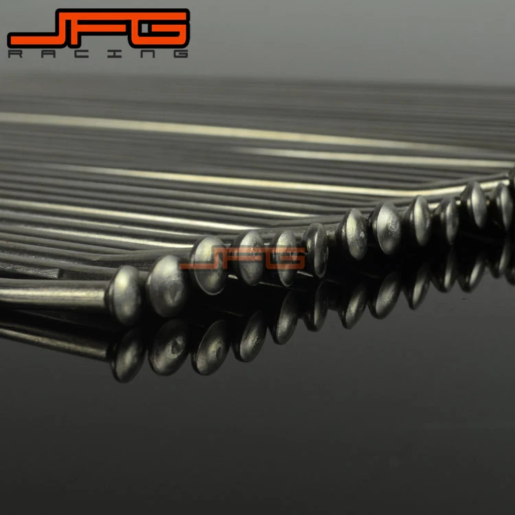 Мотоцикл Нержавеющая сталь 21 &quotпереднего колеса спицы соски Для SUZUKI RMZ250 2007 08 09 10