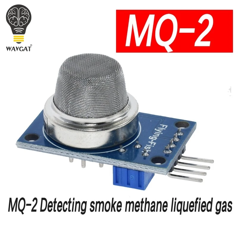 MQ2 MQ-2 MQ-3 MQ-4 MQ-5 MQ-6 MQ-7 MQ-8 MQ-9 MQ-135 детектор дыма метана сжиженный газ Сенсор модуль для Arduino Starter DIY Kit - Цвет: MQ2