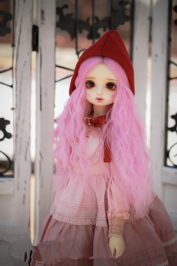 Парики Меняющие цвет для кукол искусственные куклы 1/3 1/4 1/6 1/8 BJD/DD/MSD/YOSD аксессуары