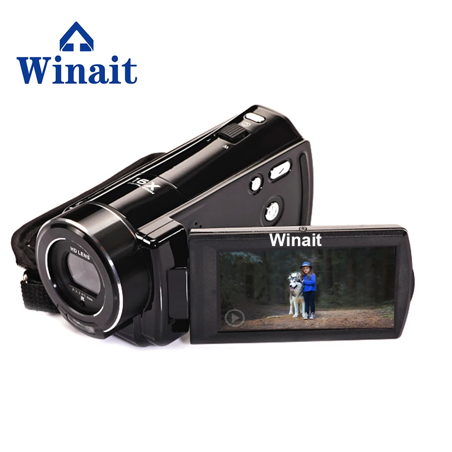 Дешевая зеркальная цифровая видеокамера Winait 2017 с внутренним микрофоном max.24MP