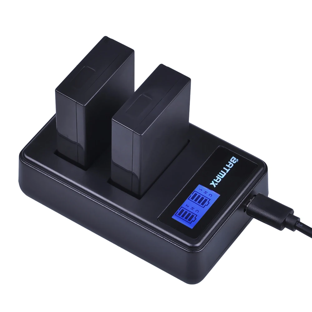 Batmax 3 шт. 7 4 в 1040 мАч LP E17 LPE17 батарея + ЖК зарядное устройство USB для Canon EOS M3 M5 M6 Rebel T6i