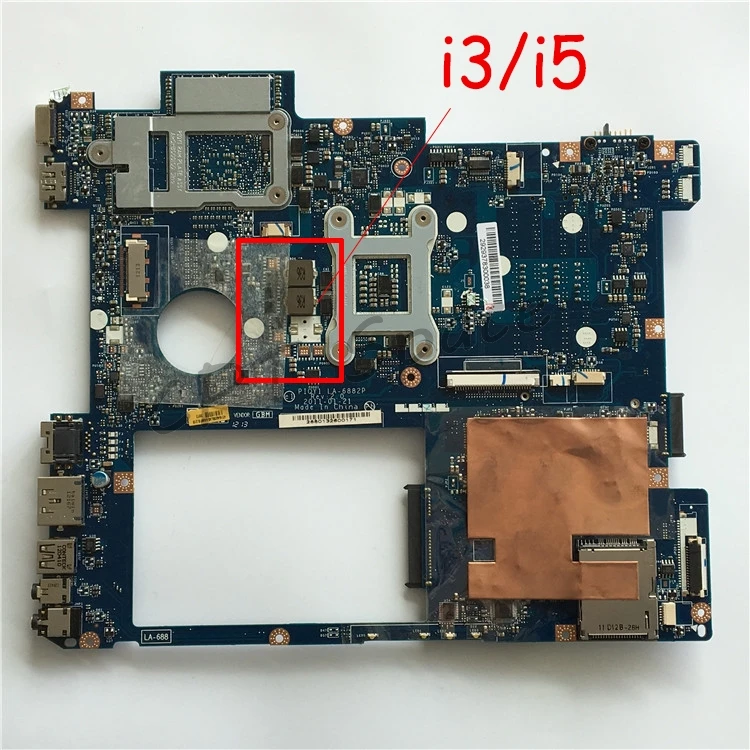 Материнская плата LA-6882P Y570 для ноутбука lenovo Y570, материнская плата PIQY1 LA-6882P GeForce GT555M, материнская плата протестирована