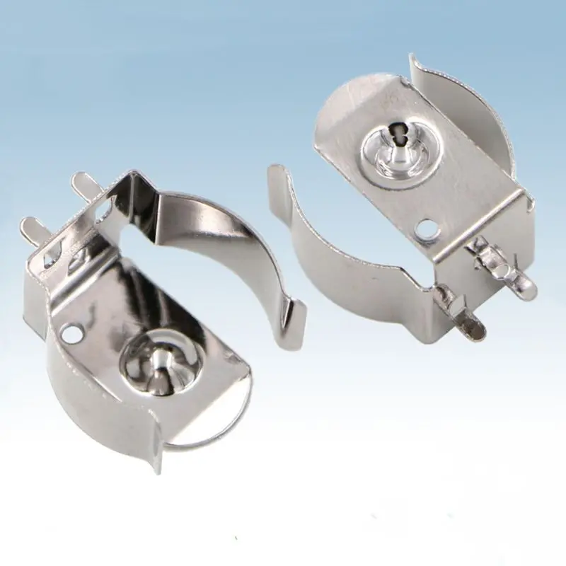 10PCS 18650 Battery Clips Clamp for CR123A Spring Steel TBH-18650-CLIP01 Accessories |