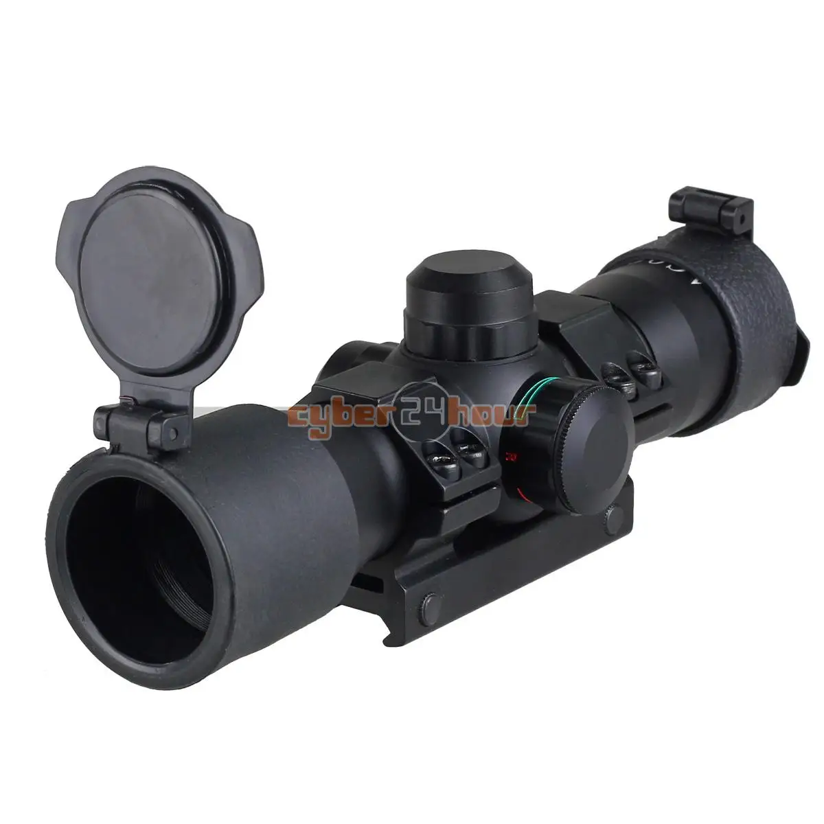 VERY100 NEW Tactical 1x 35mm High Illuminated Red/Green Dot Sight Telescopic Scope Free Shipping! | Спорт и развлечения