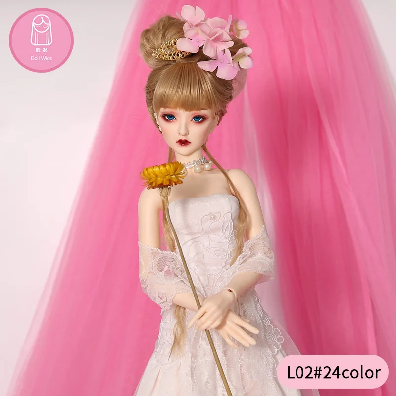 Парик для куклы BJD L02 # бесплатная доставка размер 9 10 дюймов 1/3