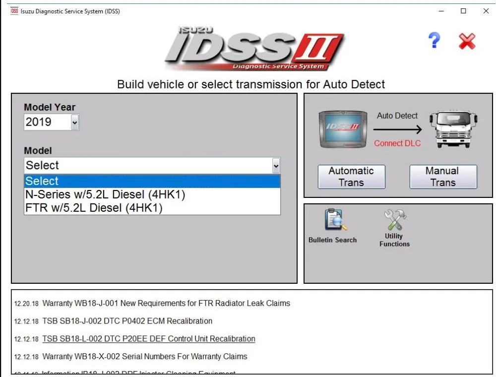 Для системы диагностики Isuzu (IDSS) II [2019]+ лицензия на установку многих компьютерах |