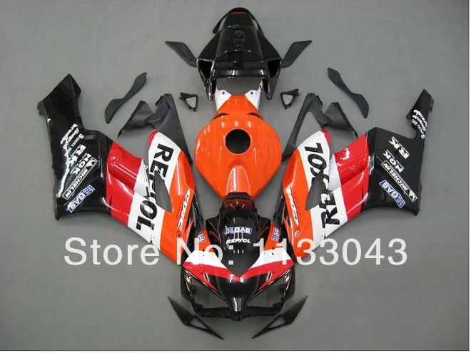 OEM_Qulaity инъекции Обтекатели для HONDA CBR1000RR 04 05 REPSOL CBR1000 2004 2005 CBR 1000RR наборы
