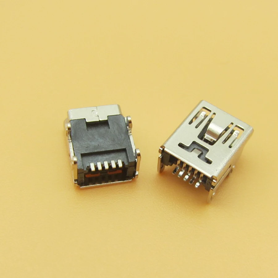 100 шт./лот для PS3 контроллера планшета мини USB данных питания dc jack 5 pin 5pin гнездовой