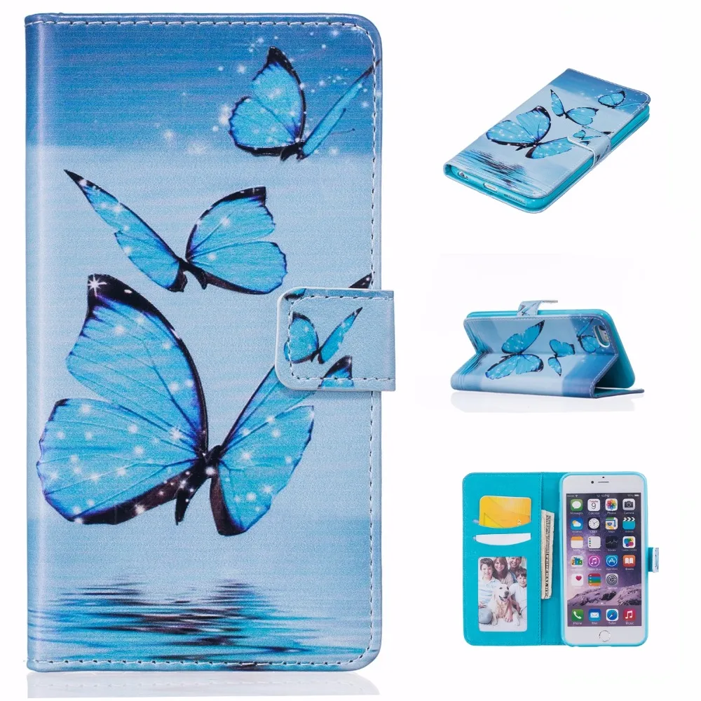 Пользовательские Тиснением Coque 10 шт./лот Для iPhone 6 с Flip Стенд Фотография Держателя
