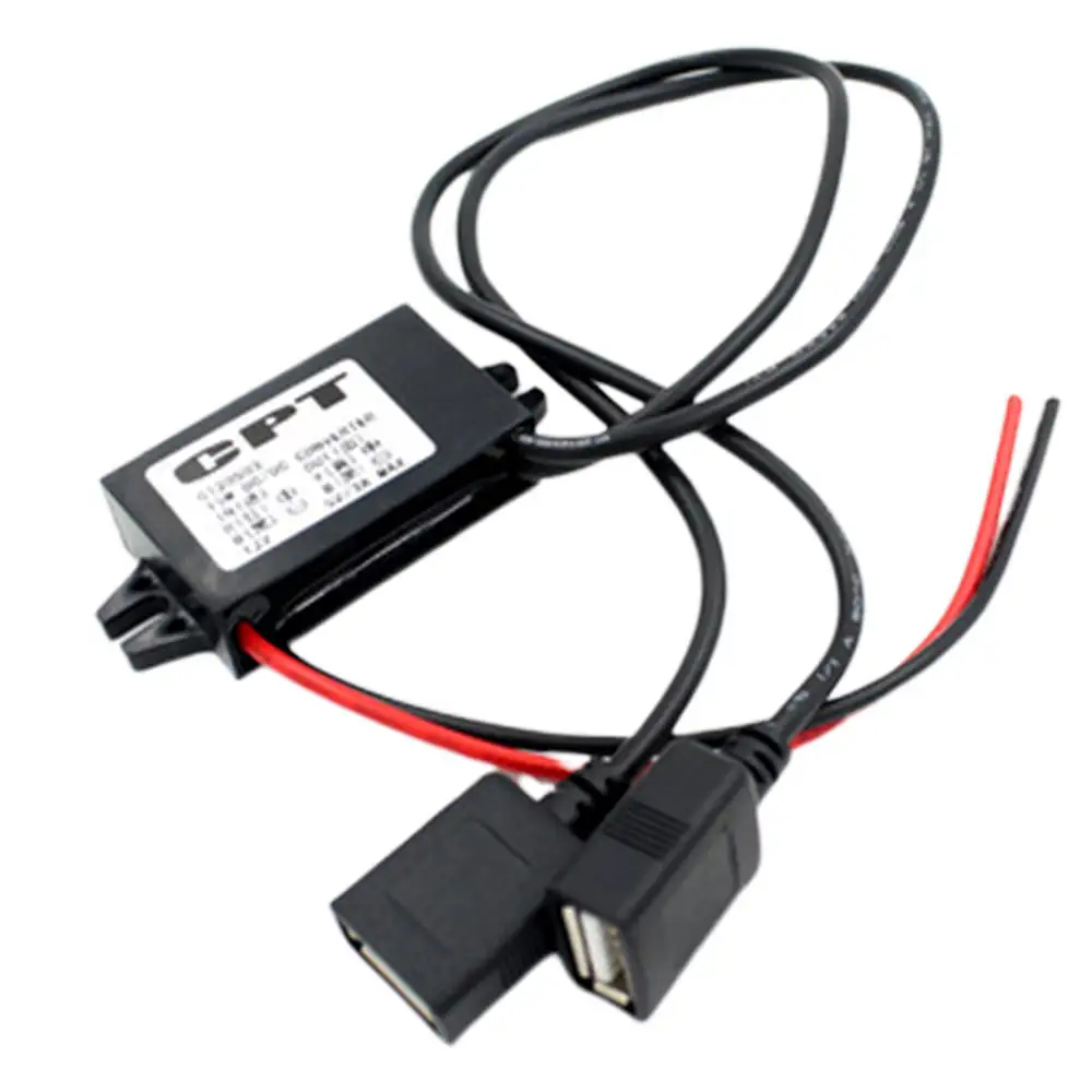 Автомобильное зарядное устройство портативное GPS с двумя usb-портами