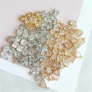 Подвеска в виде страз, из сплава, 10 шт.лот