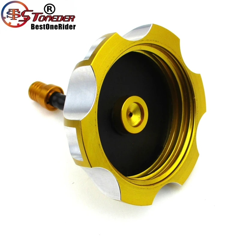 Каменщик CNC Золотой газовый топливный бак крышка Крышка для Suzuki LTR450 RMZ250 DRZ 400 400E