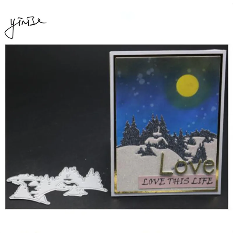 

VCD129 Mountain Cut SCRAPBOOK Metal Cutting Dies For Scrapbooking Stencils DIY Album Cards Decoration Embossing Folder Die Cuts