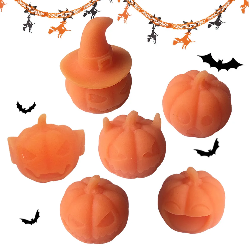 2 шт. Хэллоуин Милая Тыква исцеления стрейчевый расслабляет забавная шутка